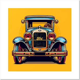 Ford Model A Posters and Art